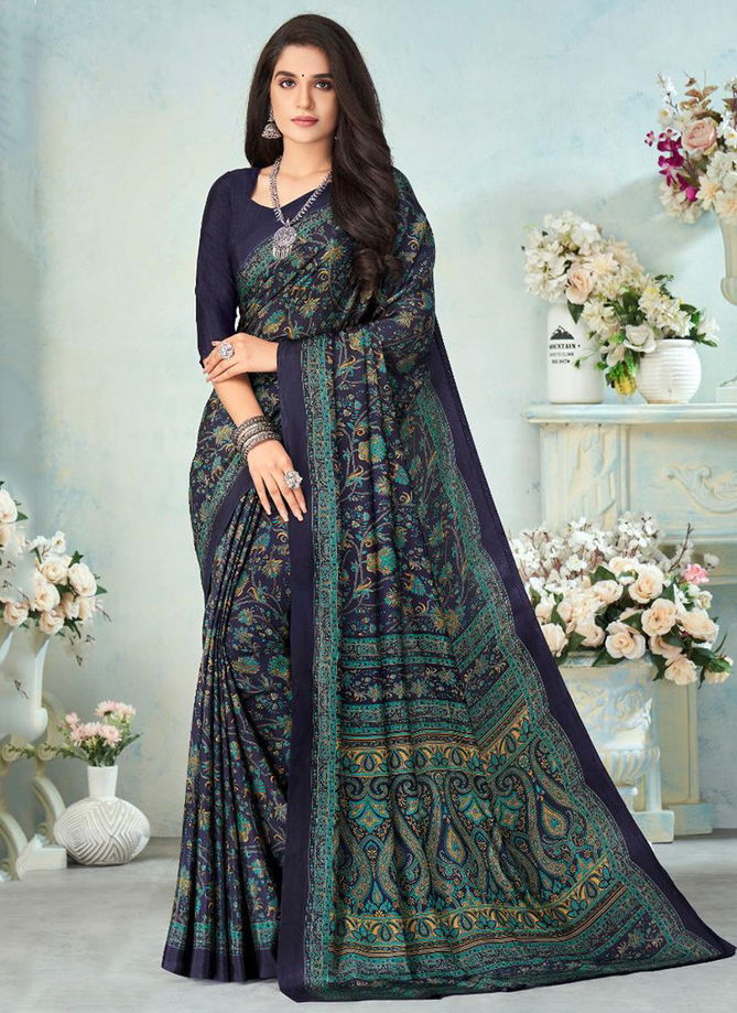 RUCHI VIVANTA SILK 12th EDITION Fancy Designer Regular Wear Printed Saree Collection